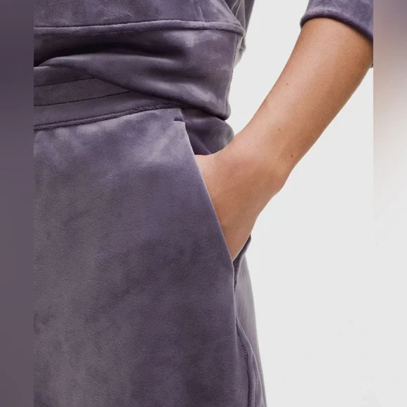 Lululemon• Scuba Straight-Leg Pant 7/8 *Velvet• Nightfall Purple•RARE NWT•XL - Picture 6 of 11